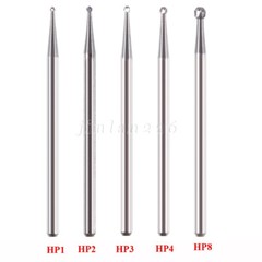 Dental Straight Surgical Bur Carbide Bur Round HP 44.5mm For Low Speed 2.35