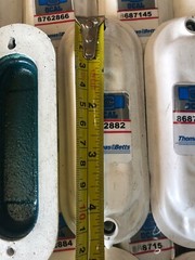 LOT OF (53) THOMAS & BETTS OCAL BLUE 2″ WHITE PVC COATED CONDUIT BODY COVERS
