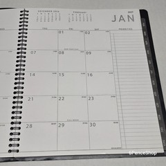 ATAGLANCE 2027 Planner, Monthly, 9″ x 11″, Contemporary, Black 70260X0527
