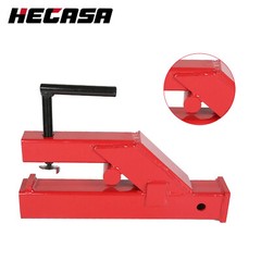 Receiver Hitch 2″ Clamp On Trailer Tractor Bucket Mount Adapter For Deere Bobcat