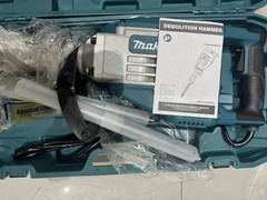 Makita HEX-30 Corded Electric Demolition Hammer w/ Carry Case Manual Accessories