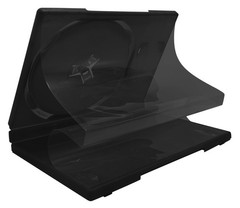 10 Replacement Cases compatible with Black Playstation 2 14mm **1-3 DAYS