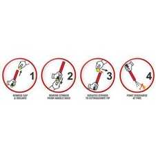 Element Fire E100 Industrial Portable Fire Extinguisher – 40100