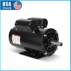 2/3/5HP SPL Air Compressor Electric Motor 230V 56 Frame 3450RPM CW/CCW Rotation