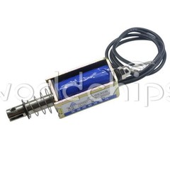 1-10PCS JF-0530B DC12V 300mA 5N/10mm Pull-Push-Type DC Solenoid Electromagnet