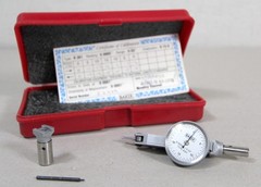 Baker B301 Lever Type Dial Test Indicator Set 0.0005″ x 0.03″ – Serial F2379