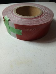 2 Rolls DOT-C2 certified reflective conspicuity tape, 1 New ,1 Used