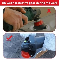 12 Pack 4.5″ Heavy Duty Wire Wheel Brushes for Angle Grinder, Rust Removal & Pol