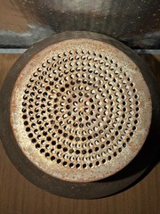 Antique Galvanized Dairy Milk Cream Separator Strainer Funnel Farm