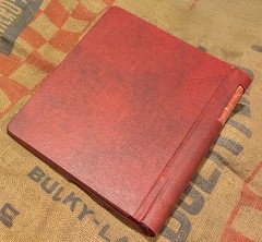 Vintage Corporate Records Book Red Binder NEW STORED 9.5″ x 12″ Dividers