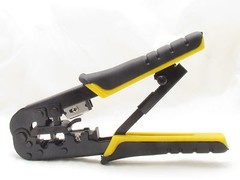 RJ45 RJ11 Crimping Network Tool Kit Cable Crimp Crimper LAN Wire Stripper Kits
