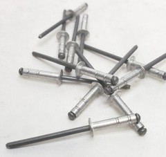 BULK Pop Rivets 1/8″ x 1/4″ to 7/16″ Aluminum Body Steel Mandrel Dome Head Blind