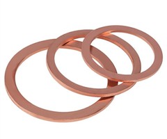 Copper Sealing Washers Gasket Rings Flat Seal Washer M3 M4 M5 M6 M8 M10- M60