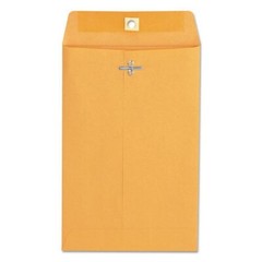 100 Pcs CLASP ENVELOPES 6”x9” Kraft Shipping Mailing Gummed Business Manila