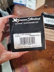 Set Of 3 American Standard M954323-0070A Diaphragm Assembly,Gray/White