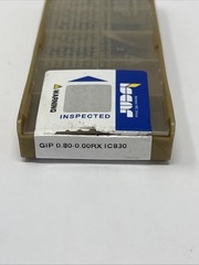 (6) Iscar Carbide Inserts, GIP 0.80-0.00RX, Grade IC830