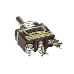 3-Pin Position ON-OFF-ON Spring Return Momentary Metal Toggle Switch 15A 250V AC