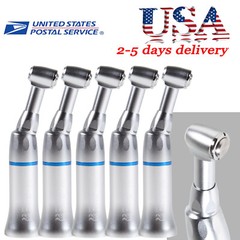 5X NSK Style Dental Slow Low Speed Handpiece Contra Angle Push Button YAD FDA&CE