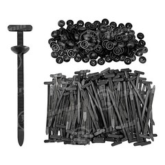 50-500pcs Nylon Universal Cable Tie Buckle Heavy Duty Self-Locking Free Shipping