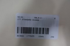 Itt Standard SX2000 Shell And Tube Heat Exchanger 1-1/2in 1in