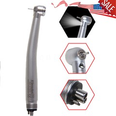 AS Dental High Speed Handpiece LED Fiber Optic Torque Push 4Holes 3 spray