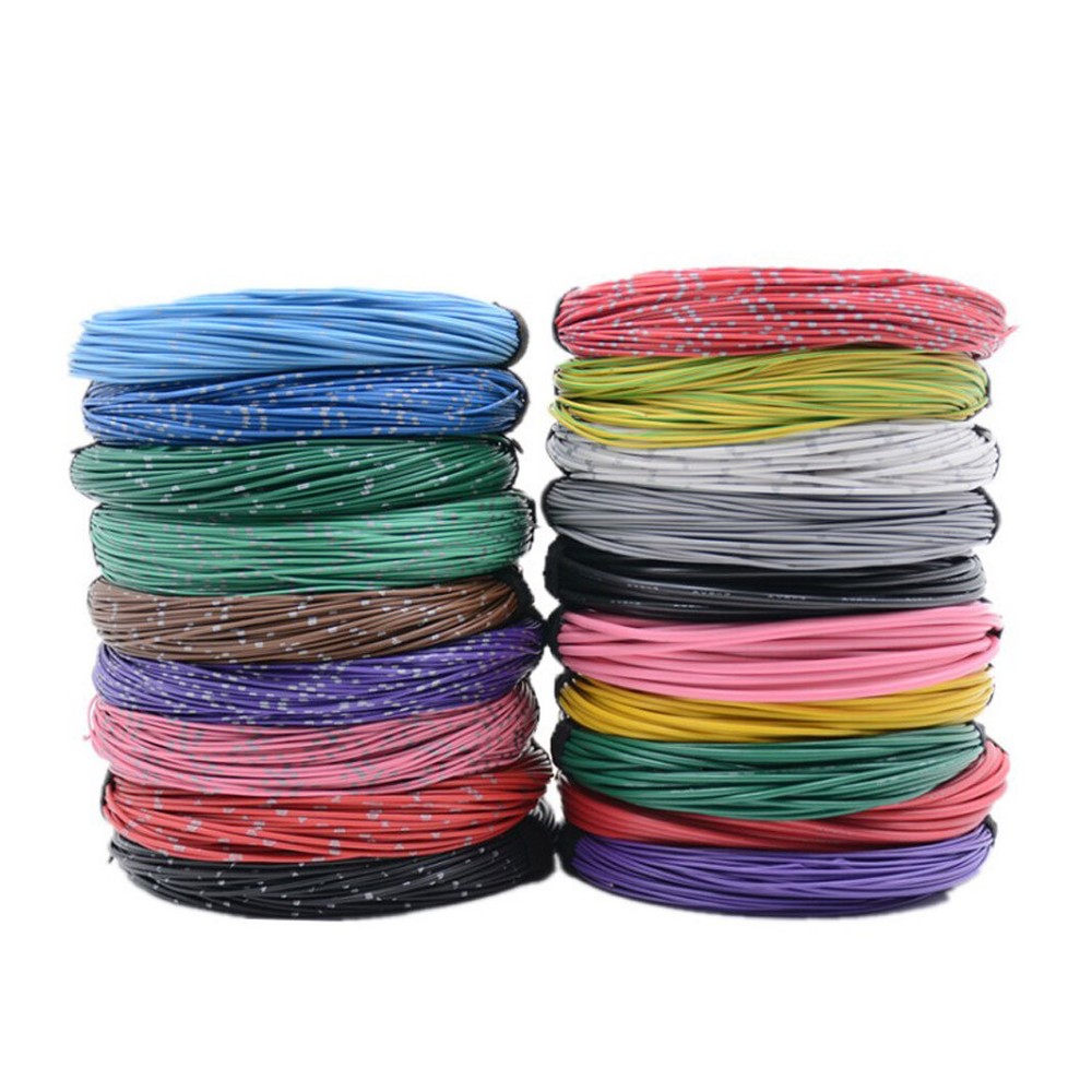 AVSS Car Wire Cable 0.3/0.5/0.85/1.25/2mm² Colorful Insulation Thin-Walled Wires