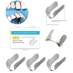 30x Dental Anterior Matrix Bands Proximal Anterior Strips Twin Anterior Matrices