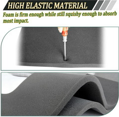 8 Pack Polyethylene Foam Pads for Packing Foam Sheets 2 Size Cuttable High Densi