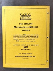 BF Avery RA Side Delivery Raker Manual Dealer Advertising Brochure 1952 Farm