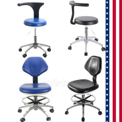 Silla plegable simple dental portátil / taburete médico móvil