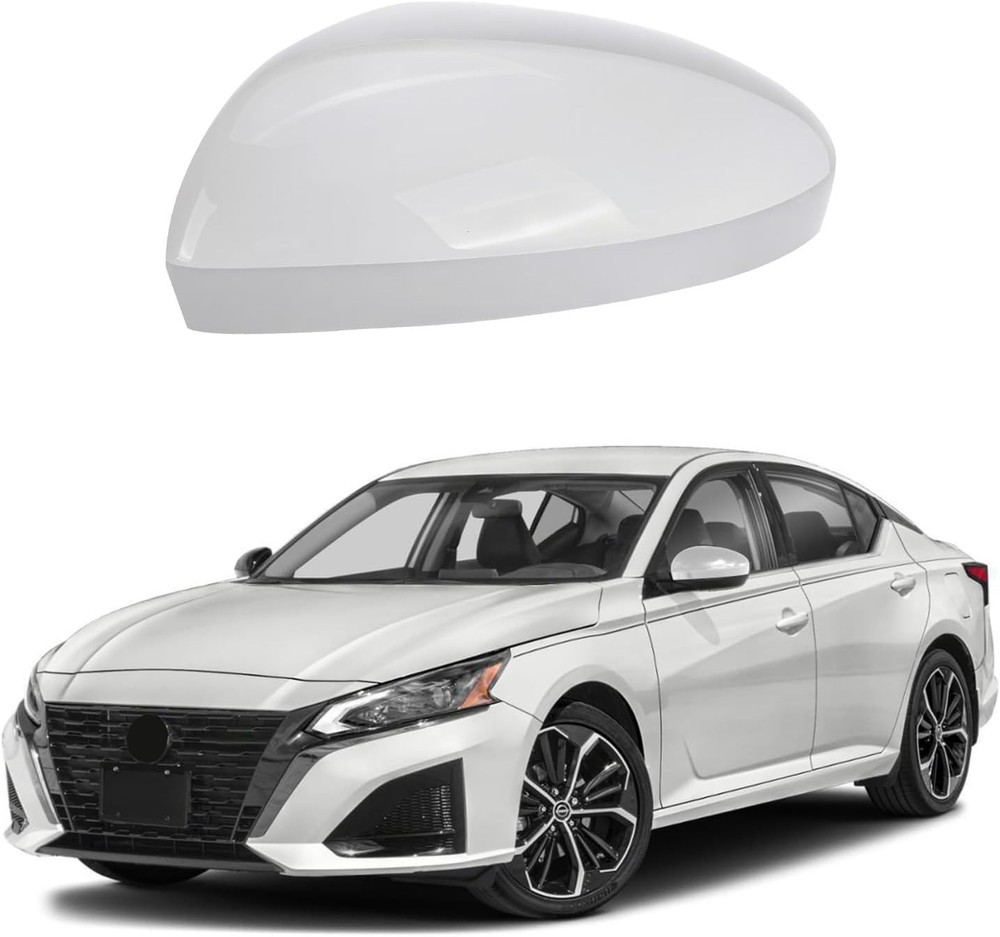 Left Side Mirror Cover Caps for 2019-2025 Nissan Altima, Directly Replace Style