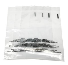 500 10×13 Premium Suffocation Warning Clear Plastic Self Seal Poly Bags 1.5 Mil
