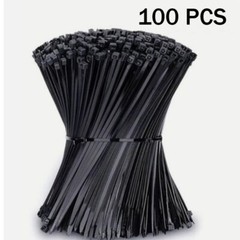 Self-locking nylon cable ties 18 inches, suitable for both indoor and outdoor