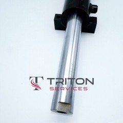 2.0x8x1.25 DA, double rod steering hydraulic cylinder, similar to 9-6845