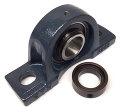 FYH NAP206-18 Ball Bearing Pillow Block 1-1/8″ Bore Set Screw Locking Collar