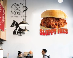 Food Truck Decals Sloppy Joes Restaurant & Food Concession Concession Sign Brown