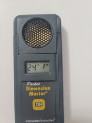 Calculated Industries Pocket Dimension Master 3310 – Portable Ultrasonic Measure