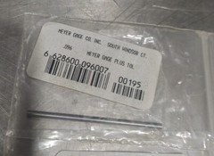 Lot Of 12 – MEYER .096″ – .102″ GAGE PLUS PIN. See Sizes In Description