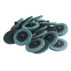 50 Pcs 2” Surface Conditioning Discs,Fine Roll Lock Quick Change Sanding Discs