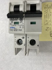 NEW Eaton FAZ-C5/2-NA 2 Pole 5 Amp 277/480V FAZC52NA Circuit Breaker