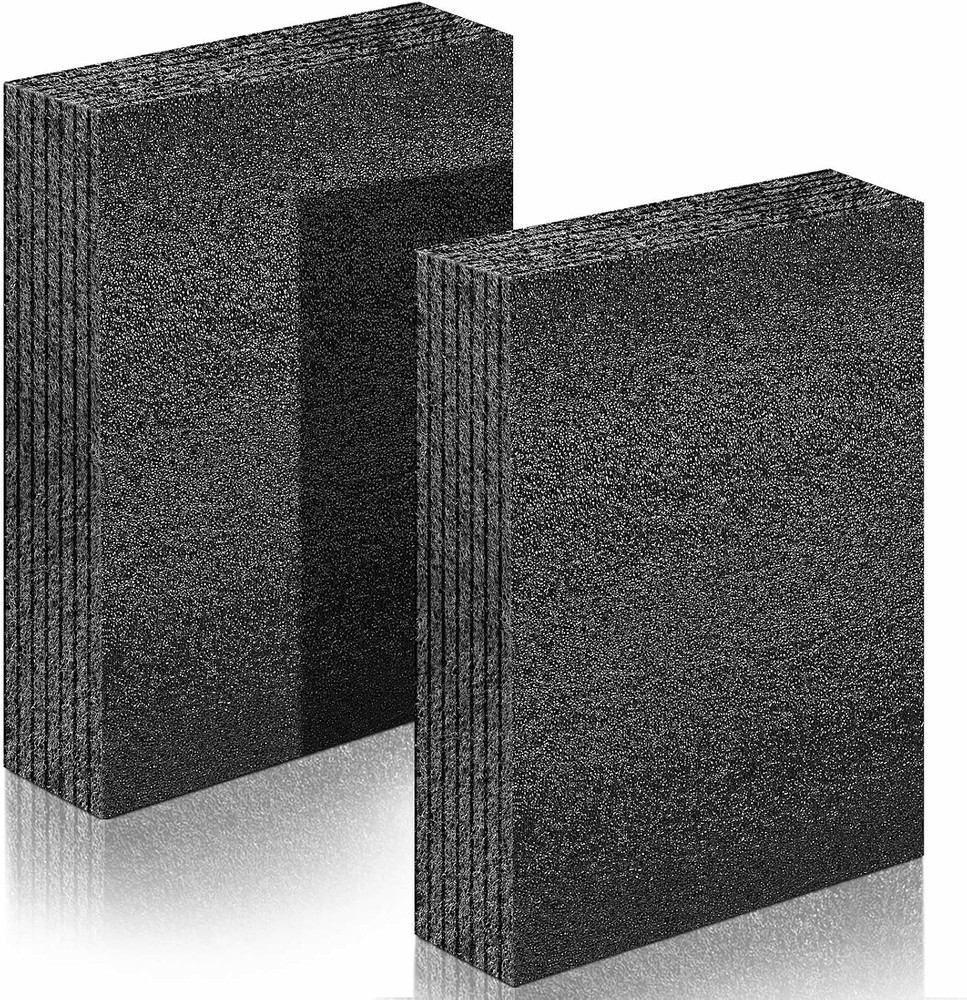 2 Pcs Customizable Polyethylene Foam Packing Inserts for Cases Thick Polyethylen