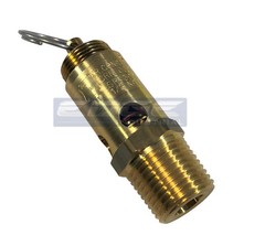 175 PSI SAFETY RELIEF POP OFF VALVE FOR AIR COMPRESSOR TANK RELEASE, 1/2″ NPT