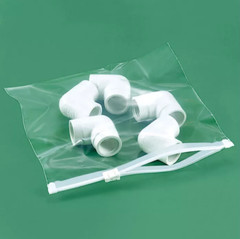 250 Pcs Clear Zip Top Slider Bags, Reclosable, 2.75 Mil, 6″ x 9″