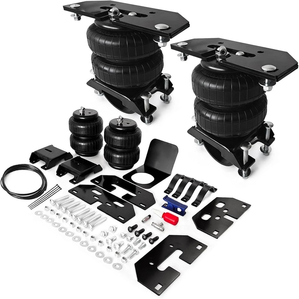 2pc Air Spring Bag Kit 2003-2013 Dodge Ram 2500 3500 8 Lug 5000lbs Towing Kit