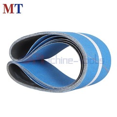 5 Pack 4 Inch X 36 Inch 120 Grit Premium Zirconia X-Weight Sanding Belts