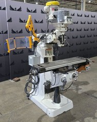 BRIDGEPORT SERIES I 2HP VERTICAL MILLING MACHINE USED