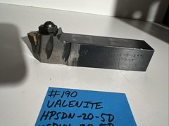 valenite HPSDN-20-5D Indexible Carbide Lathe Toolholder MSDNN 6”OAL 1.25Shank