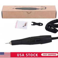 Dental Lab Electric Micromotor Motor Fit Marathon Polishing Handpiece 35k Rpm US