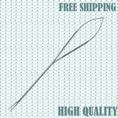 Scanlan Jacobson DeBakey Forceps | 1mm Straight Jaws, 5mm Shaft, 16 inch Working