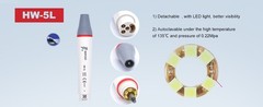 US Woodpecker Piezo Handpiece HW-5L Ultrasonic Scaler UDS-E P N2 N3 LED Tips EMS